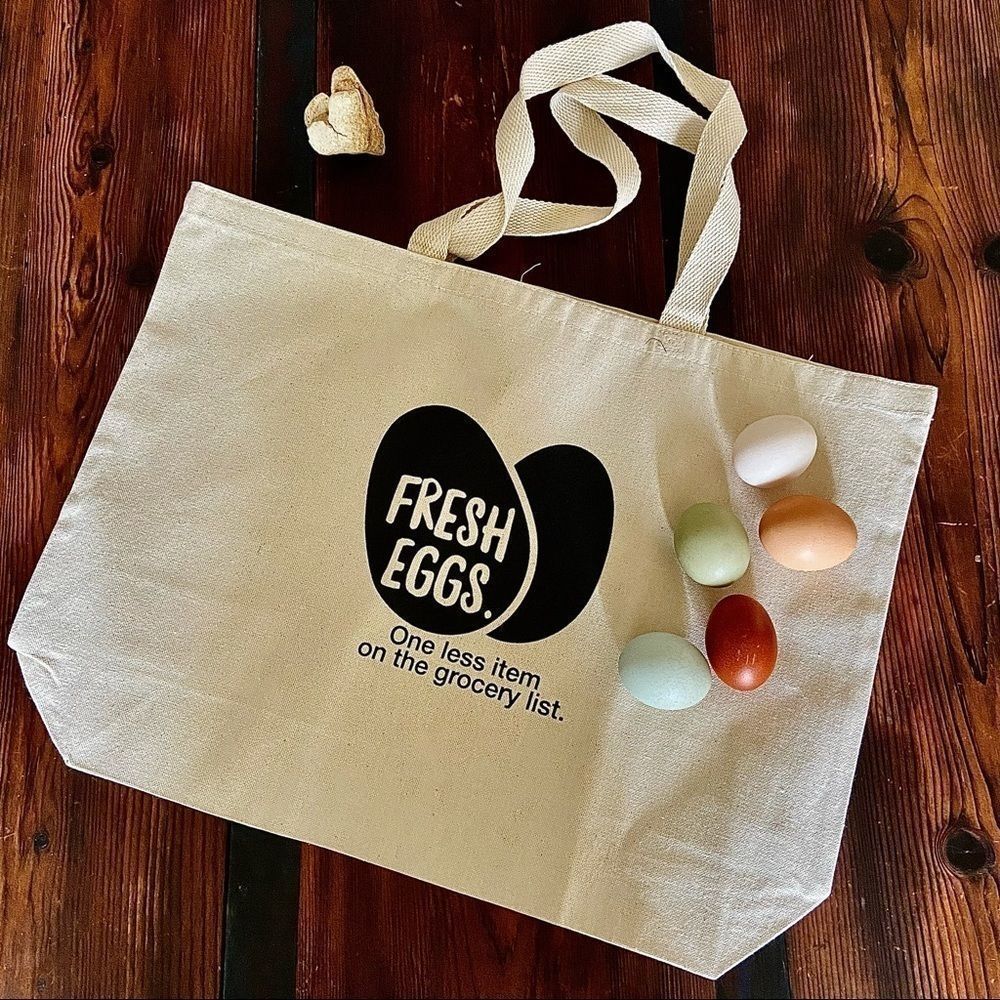Canvas Shopping Tote Bag